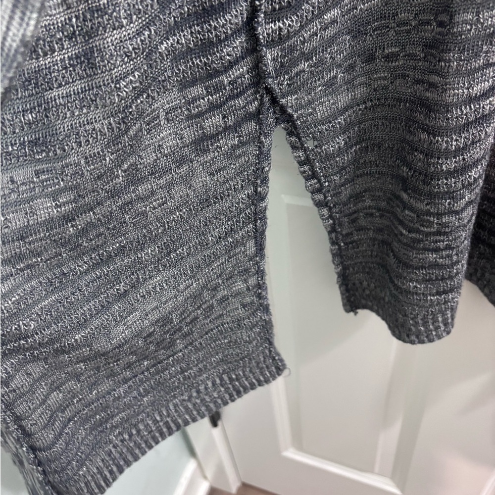 Women’s Maurice’s Open Front Cardigan Sweater Grey Size Medium - Picture 4 of 5